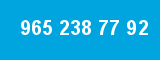 965 238 77 92 965 238 77 92